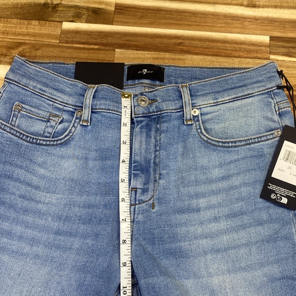 🌟🌟NWT 7 For All Mankind Women's Dojo Tailorless Etienne High Waisted Jeans🌟🌟 - Picture 6 of 6